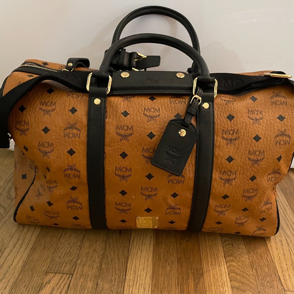 MCM Weekender Bag in Visetos